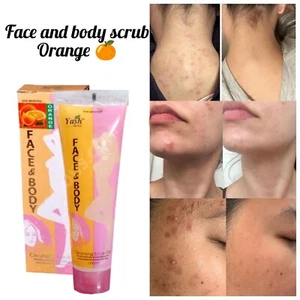 Scrub (Face & Body- Orange) Add extra glow to your skin with it 100ml - Picture 1 of 3