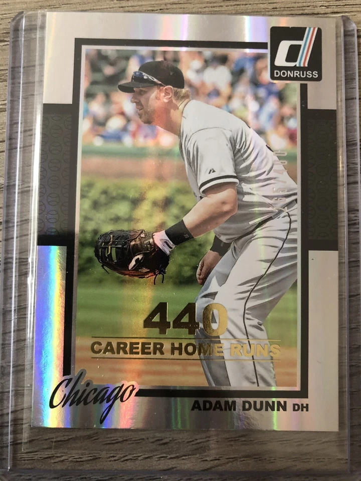 2014 Donruss Stat Line Career Chicago White Sox Baseball Card #63 Adam Dunn/400 - Image 1 of 2