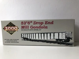 Life-Like Proto # WP 6536 2000 52'6" Drop End Mill Gondola Kit NIB - Picture 1 of 5