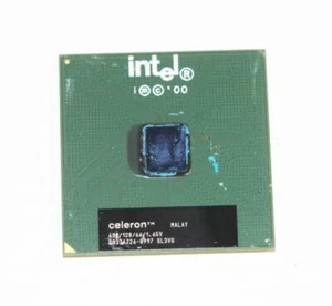 Intel Celeron 633mhz 128k 66mhz Processor - SL3VS Socket 370 Desktop CPU Compaq - Picture 1 of 2