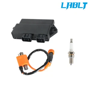 Ignition Coil Igniter CDI Spark Plug For Yamaha Warrior 350 YFM350X 1997-2001 - Picture 1 of 9