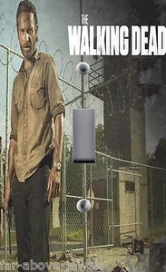 LIGHT SWITCHPLATE - RICK GRIMES ~ WALKING DEAD ZOMBIE KILLER - Imagen 1 de 1
