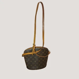 Louis Vuitton Drouot Monogram Canvas Looping Crossbody Shoulder Bag SO0022 - Picture 1 of 23