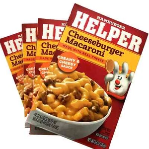 Hamburger Helper Cheeseburger Macaroni, 6.6 Ounces, Lot of 4 boxes MAY 2025 - Picture 1 of 5