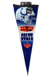2010 WINDCRAFT FELT PENNANT SUPER BOWL XLIV AFC CHAMPIONS INDIANAPOLIS COLTS - Picture 1 of 1