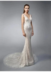 Enzoani Nikki Wedding Dress 16/18 - Picture 1 of 12