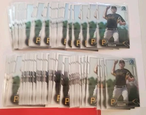 (96) Mitch Keller 2016 Bowman Draft Chrome Refractor Lot BDC-144 (75ch 21ref) - Picture 1 of 6