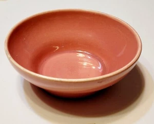 Vintage Pacific Pottery ca 1930er Arcadia rosa Schüssel mit Fuß 5,5" - Bild 1 von 8