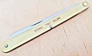 VINTAGE 193O's COLONIAL MELLON SALAMI POCKET KNIFE - Picture 1 of 8