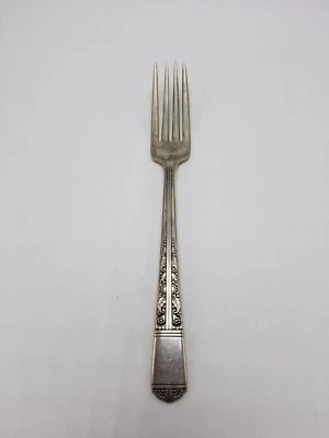 Horquilla Oneida Silver "Royal York Silverplate 1937" 7 5/8 pulgadas Foto 1 de 4