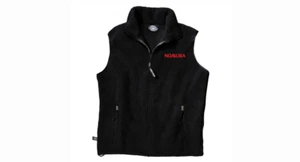 RARE NWT Nomura Japanese Investment Banking Finance Vest Fleece Black XL Japan - Picture 1 of 2