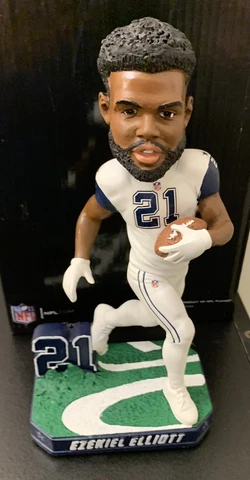 Ezekiel Elliott Dallas Cowboys Rookie Year FOCO Bobblehead W/ Box /2017 Made Cover