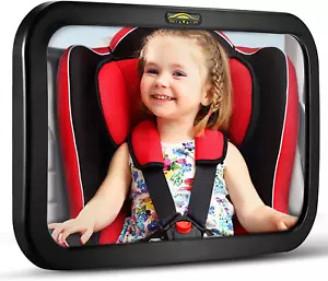 Baby Car Mirror, Seat Safely Monitor Infant Child in Rear Facing Seat, Wide Vie - Picture 1 of 12