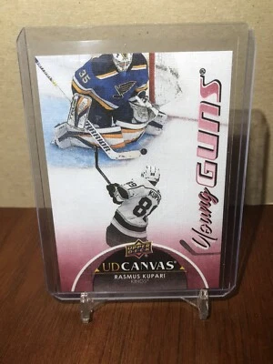 2021-22 Upper Deck UD Canvas Young Guns YG Rasmus Kupari #C222 Rookie RC  - Image 1 of 3