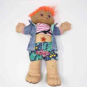 90s Vintage Stuffed Troll Doll
