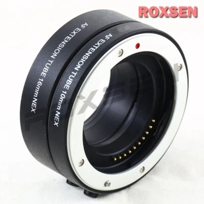 Pixco auto macro extension tube adapter 10mm 16mm for Sony E camera NEX-7 A7R A9 - Image 1 of 4