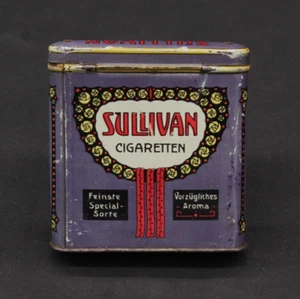 Alte Selten Blechdose Deutsch Sullivan Feinste Special Sorte Cigarettes tin - Bild 1 von 21