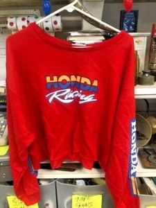 Forever 21 x Honda Racing Shirt Sweater Sweatshirt Women Plus Size 3X Cropped - Picture 1 of 7