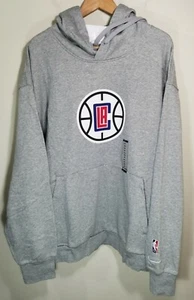 Nike Los Angeles Clippers NBA 75th Anniversary Gray Pullover Hoodie Men’s 3XL - Picture 1 of 6