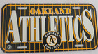OAKLAND A'S  License Plate Sign Wincraft 1993 - current Logo Flexible Plastic