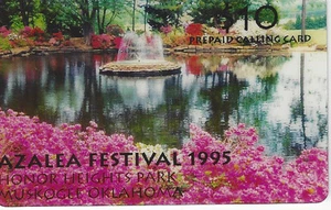 TK 129 tarjeta telefónica/Phonecard USA 10u Azalea Festival 1995 McDonald's & Wal-Mart - Imagen 1 de 2