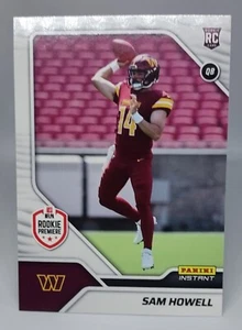 2022 Panini Instant Sam Howell RC Rookie Premiere RPS First Look - Picture 1 of 2