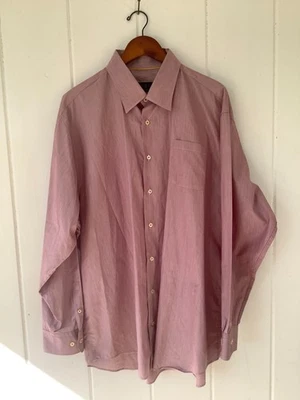 Robert Talbott Shirt Mens XXL Button Up Long Sleeve Casual Dress Orchid EUC - Image 1 of 4