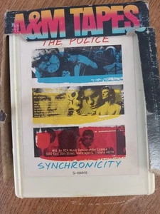 Vintage THE POLICE SYNCHRONICITY S-134070 8 TRACK TAPE A&M - Bild 1 von 4