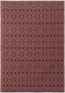 Traditional Handmade Carpet 5'3" x 7'6" Chenille Area Rug - Picture 1 of 9