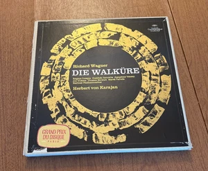 Richard Wagner Die Walkure 5LP Vinyl Set Karajan Deutsche Grammophon - Picture 1 of 8