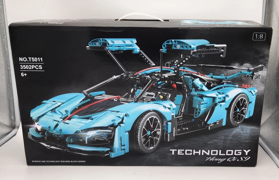 NISB - Motorized Hong Qi S9 Concept Hypercar Technic Set | 1:8 Scale | 3,501 pcs - Image 1 of 4