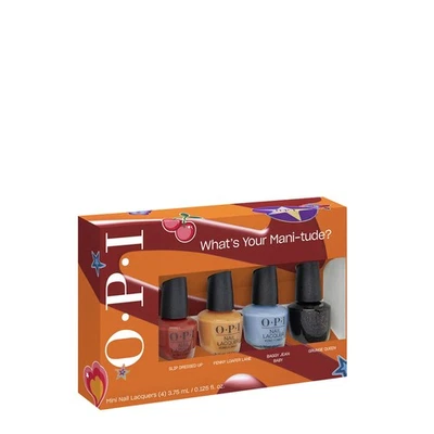 OPI Nail Laquer What's Your Mani-Tude? Mini Pack 4x7.35ml - Photo 1/3