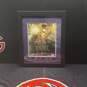 Jerry West Autographed Los Angeles Lakers Framed 8x10 Photo Signed PSA Certified - Picture 1 of 4