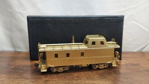 HO Scale Brass Hallmark Models Wabash Steel Caboose Streamlined Cupola Unpainted - Picture 1 of 11
