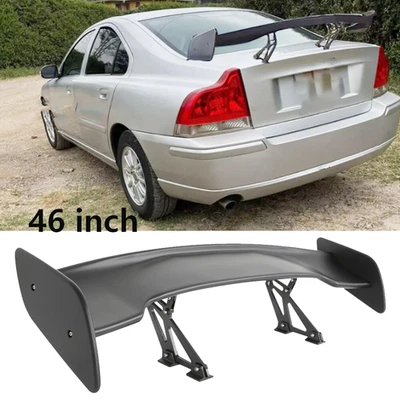 46" Rear Trunk Spoiler Tail GT Style Racing Wing For Volvo S40 S60 S80 Foto 1 de 4