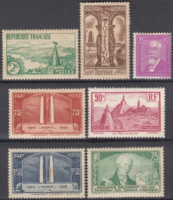 1933 1935 1936 Doumer Delessert Vimy neufs** MNH Y&T 292 303 316 317 cote 161€ - Photo 1/2