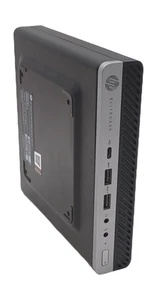 HP EliteDesk G4 65W Desktop Mini PC: Core i7 8. Gen, 8GB RAM, 256GB SSD, Window - Bild 1 von 6