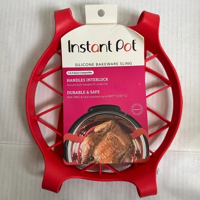 NUEVO Eslinga Instantánea Silicona para Hornear 6 y 8 Cuartos Compatible Rojo #5253513 Foto 1 de 4