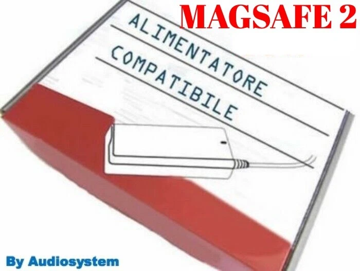 ALIMENTATORE CARICA BATTERIE COMPATIBILE per APPLE MACBOOK PRO A1425 A1435 60W 2 - Immagine 1 di 1