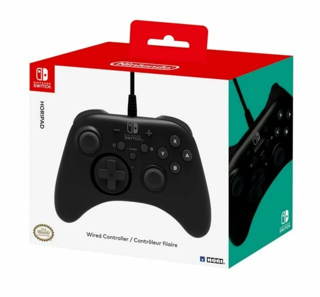 Hori Nintendo Switch Horipad Wired Controller - Black
