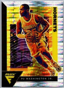 2020-21 Panini Flux #19 PJ Washington Silver Pulsar Prizm Charlotte Hornets
