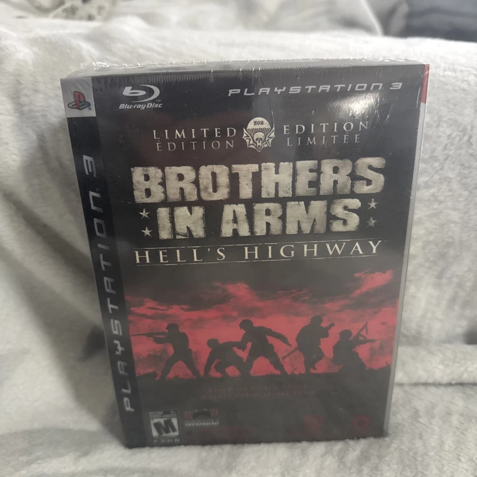 Brothers in Arms: Hell's Highway Limited Edition + figure (PS3) collector New - Image 1 of 4