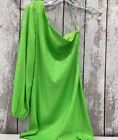 Steve Madden Sequined Neon Green Dress  S New