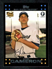 2007 Topps Series 2 1st Edition Parallel RC #632 Kevin Cameron Padres 1:36