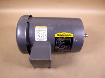 VM3554 New Baldor 1-1/2 Hp 3 Phase 1725 Rpm 56C Face Mount Electric Motor TEFC - Image 1 of 4