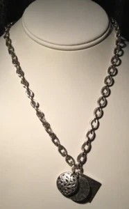 Schwere Kette Sterlingsilber LOIS HILL 3 Anhänger Halskette - 53 g mit Box - Bild 1 von 6