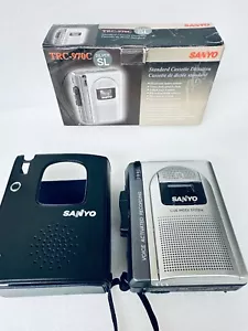 SANYO TRC-970C Registratore di dettatura a cassette standard ad attivazione vocale - Foto 1 di 9
