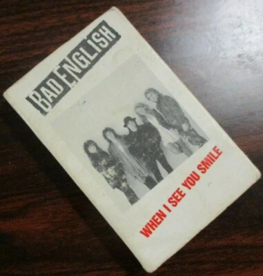Bad English, When I See You Smile, Cassette Single, 1989, Epic - Image 1 of 4
