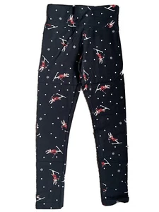 Justice Girls Size 8 Holiday Print Leggings New with Tags - Picture 1 of 5