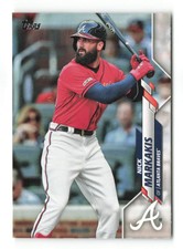2020 Topps Nick Markakis  #156   Atlanta Braves Baseball Card